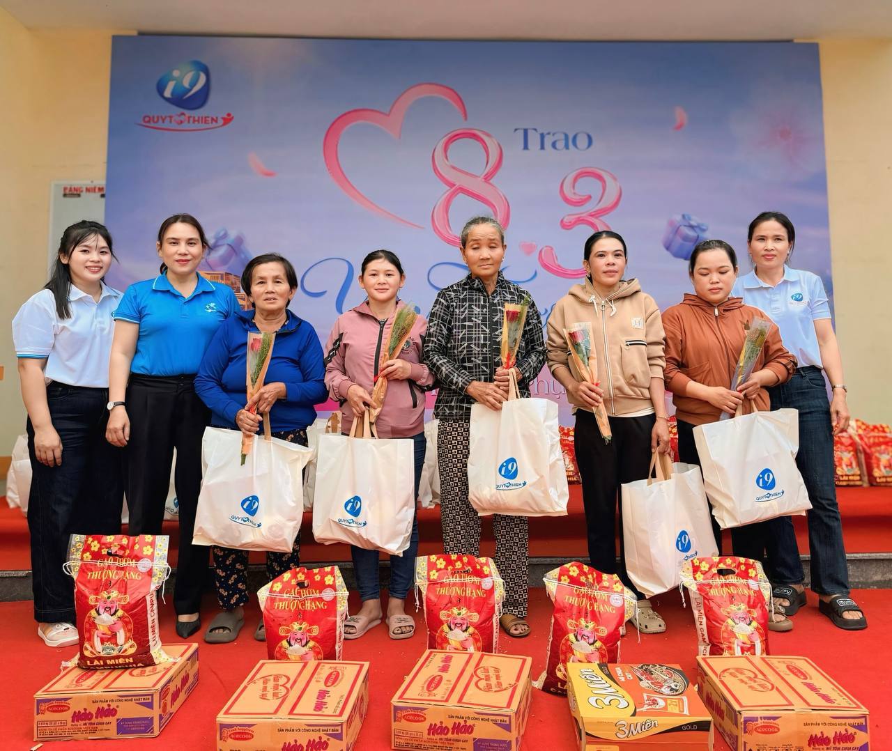 8/3 Trao Yêu Thương – i9 Chung Tay Vì Phụ Nữ